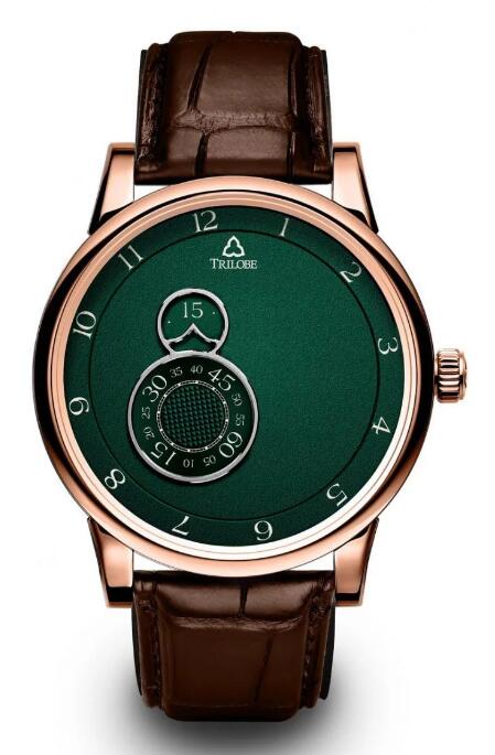 Trilobe Nuit Fantastique Grained Green Rose Gold NF03VG Replica Watch